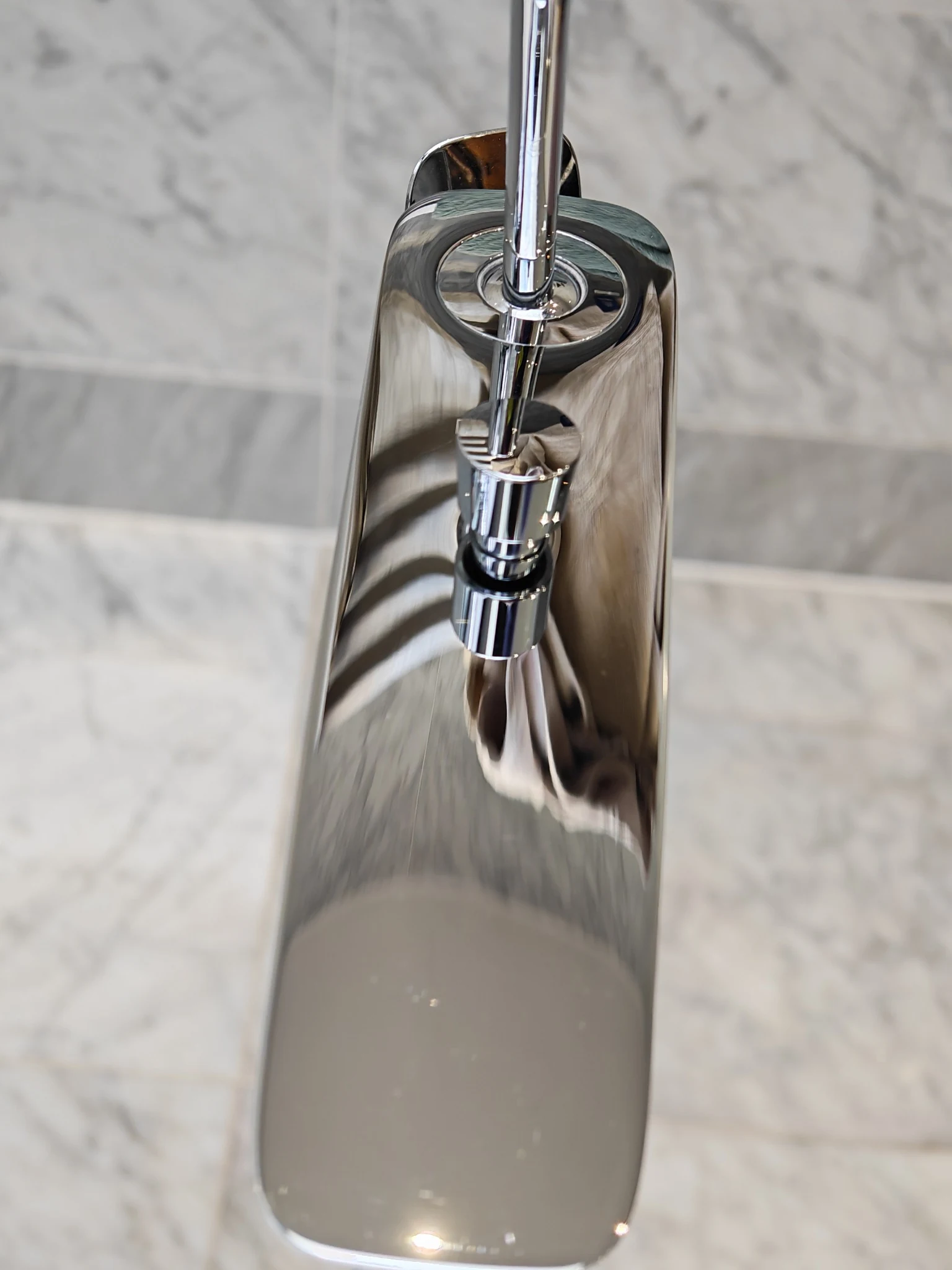 Polished chrome